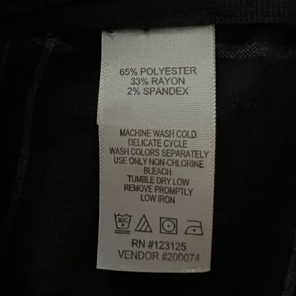 Gray-Green Plaid Pants - Picture 3 of 4